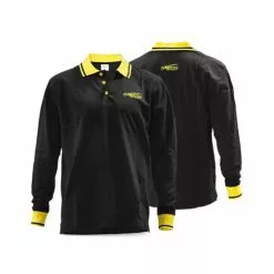 TUBERTINI ΜΠΛΟΥΖΑΚΙ POLO ΜΑΥΡΟ ΜΑΚΡΥ ΜΑΝΙΚΙ