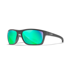 ΓΥΑΛΙΑ ΗΛΙΟΥ WILEY X WX KINGPIN CAPTIVATE POLARIZED GREEN MIRROR / MATTE GRAPHITE FRAME