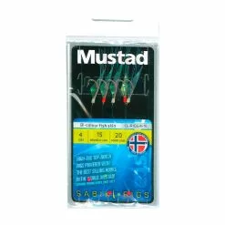 ΤΣΑΠΑΡΙ MUSTAD BI-COLOR FISH SKIN CL RIG6 No4 - 5 ΑΓΚΙΣΤΡΙΑ
