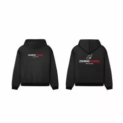 ZAVRAS FISHING ΣΤΑΜΠΑ LOGO HOODIES ΜΕ ΚΟΥΚΟΥΛΑ ΜΑΥΡΟ ΧΡΩΜΑ
