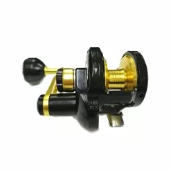 ΜΗΧΑΝΙΣΜΟΣ ΨΑΡΕΜΑΤΟΣ KARASU HT-30C MICRO JIGGING / 6+1BB / ΑΡΙΣΤΕΡΟ / ΧΡΥΣΟ - ΜΑΥΡΟ