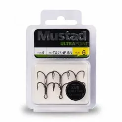 ΣAΛAΓKIEΣ MUSTAD 1 X STRONG TG76NP-BN BLACK NICKEL - 6 ΤΕΜ.