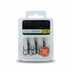 ΣAΛAΓKIEΣ MUSTAD 1 X STRONG TR78NP-BN BLACK NICKEL ROUND BEND