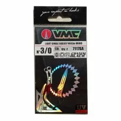 VMC LIGHT SINGLE ASSIST HOOK 7117SA SLOW JIGGING ΜΟΝΟ - 2ΤΕΜ
