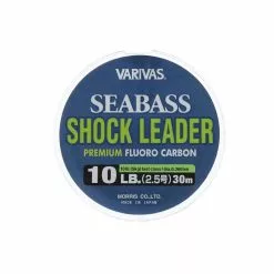 VARIVAS SEA BASS FLUOROCARBON SHOCK LEADER NATURAL 30Μ / 25LBS - 0.435MM