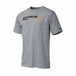 SAVAGE GEAR SIGNATURE LOGO T-SHIRT GREY MELANGE