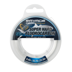 SAVAGE GEAR SUPER HARD FLUOROCARBON CLEAR 50m - 0.45mm